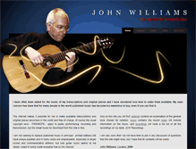 Tablet Screenshot of johnwilliamsguitarnotes.com